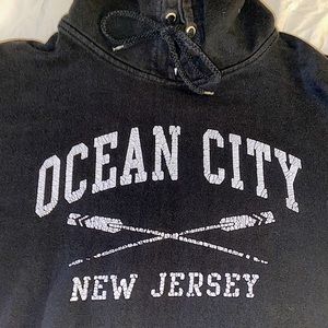 Ocean City black hoodie